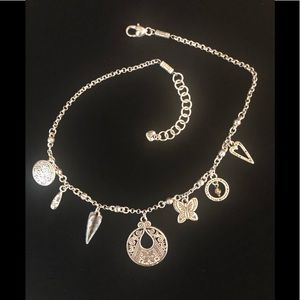 Brighton necklace with multi charms
